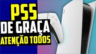 Sony dando PLAYSTATION 5 DE GRAÇA ATENÇÃO A TODOS