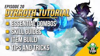 Dyrroth Tutorial & Guide 2023 English Skills Combo Tips and Tricks  Mobile Legends  ML