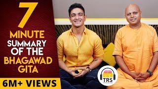 Gaur Gopal Das Monk Explains Bhagawad Gita In 7 Minutes  Beerbiceps  The Ranveer Show