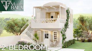 Simple Life in a Tiny Farmhouse Mediterranean Design  5 x 9 Meters