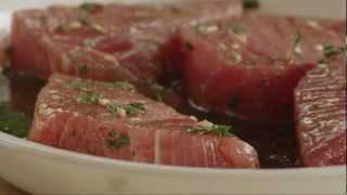 How to Make Easy Grilled Tuna Steaks  Tuna Recipe  Allrecipes