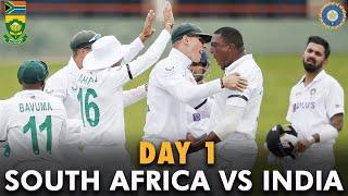 Full Highlights  South Africa vs India  1st Test Day 1  CSA  MI1L