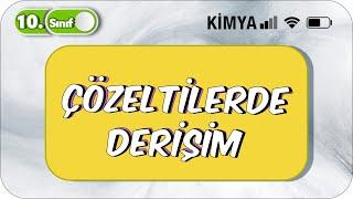 Çözeltilerde Derişim  Basit Konu Anlatımı  10. Sınıf Kimya #2023