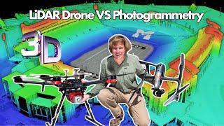Drone LiDAR  vs Photogrammetry  Epic Stadium 3D model