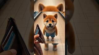 The Cute dog wanted juice but he didnt have any money so... #ai #dog #cute #funnyvideo