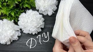 How to make Easy Tissue Paper Flowers  DIY Paper Craft Tutorial