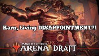 Karn Living DISAPPOINTMENT?  Dominaria United Draft  MTG Arena  Twitch Replay