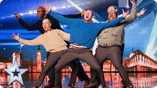 Old Men Grooving bust a move and maybe their backs  Britains Got Talent 2015