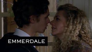 Emmerdale - Jacob Cant Resist Mayas Charm