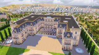 Château de Versailles  The Sims 4  No CC No Mod  Stop Motion Build