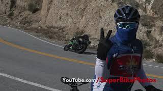 2023 Azusa Canyon Motorcycle Riders - Knee Dragging Power Wheelies and Tight Cornering