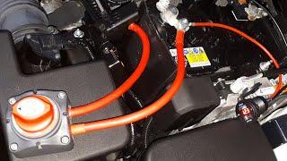 Tutorial car battery kill switch cutoff negative side better? read below no dead car DIY cutoff