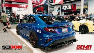 Seibon Carbon 2022 WRX Catalog Showcase  SEMA 2022