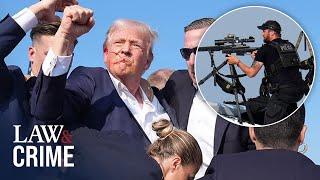 Sniper Rips Trumps Secret Service for Assassination Attempt