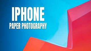 iPhone Creative Paper Photography