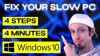 How to Fix Your Slow Computer - 4 Easy Steps - Windows 2023