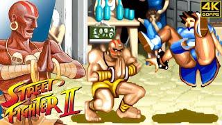 Street Fighter II - Dhalsim Arcade  1991 4K 60FPS