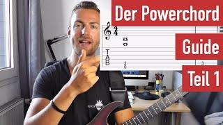 Der Powerchord-Guide - Alles was du als E-Gitarren-Anfänger dazu wissen solltest Teil 1