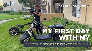 Electric Scooter SL 1.0 Citycoco - 2000w - 35Mph #citycoco #california #scooter #lifestyle #bike