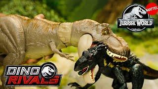 Mattel Jurassic World T-REX Vs INDORAPTOR Commercial ---- Jurassic Collector