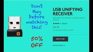 Lost  Need Logitech Unifying Receiver? Cheap Price Trick