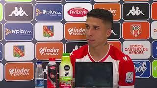 Rueda de prensa de Santa Fe tras su partido con Envigado