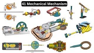 41 Ingenious Mechanical Mechanisms Explained  Engineering Marvels in Motion