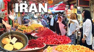 Street Food Reshteh Khoshkar in Iran  Rasht Bazaar  Bandar Anzali Free Zone