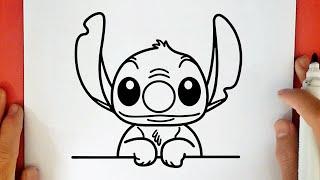 COME DISEGNARE STITCH