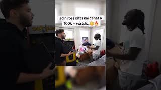 Adin ross gifts a watch to Kai cenat #adinross#kaicenat#meme#clip#viral