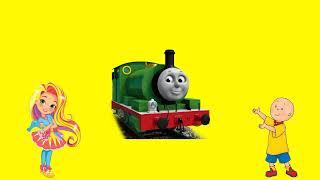 Sunny and Caillou rants on Thomas and Friends and gets grounded by Blair and Boris