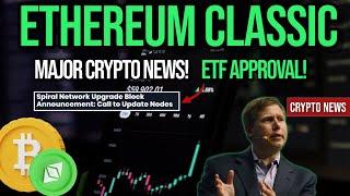 Ethereum Classic Enters 2024 Green  ETF APPROVAL Here Is The Update