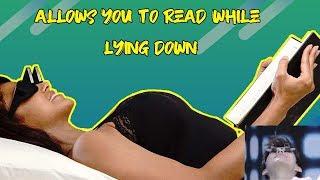 The Worlds Most Innovative Reading Glasses  Lazy Readers