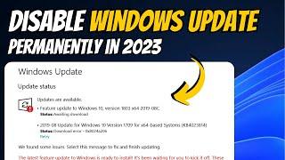 How to Disable Windows 1011 Auto  Updates Permanently 2023  Turn Off Automatic Updates