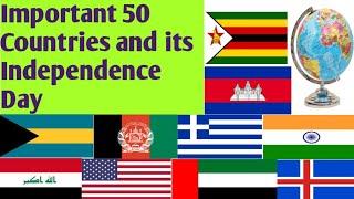 Countries and its Independence Day  National Independence Days of all Countries  Just GK