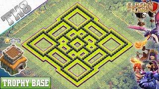 NEW BEST Town Hall 8 TH8 HybridTrophy Base COPY Link TH8 Base Defense - Clash of Clans