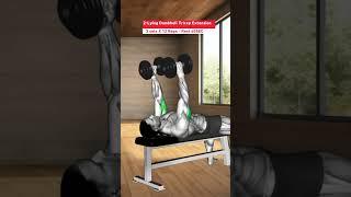 3 Best Triceps Exercises for Building Muscle  arm workout tricep workout
