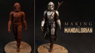 How to make The Mandalorian With Air Dry Clay