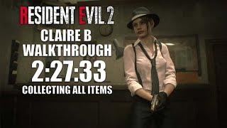 Resident Evil 2 Remake Walkthrough  Claire B  S Ranking  CenterStrain01