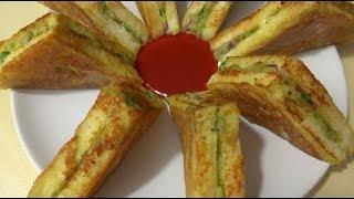 Easy and Healthy Sandwich Recipe Quick Sandwich Recipe   طرز تهیه ساندویچ آسان و مزه دار