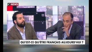 yassine belattar ridiculise et rend nerveux un eric zemmour en sueur  complet 