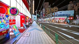 Tokyo Oimachi Night Walk Japan  Summer 2024 • 4K HDR