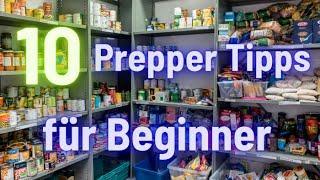 10 Prepper Tipps für Beginner So fängst du an #krisenvorsorge #blackout #prepping #prepper #wwii