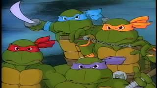 4K - Teenage Mutant Ninja Turtles Cartoon Intro - AI Upscale 4K Test Demo