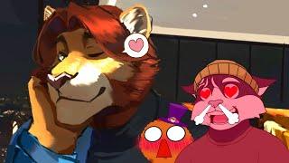 Socially Awkward Cat Boys Crush is a Lion  Socially Awkward Ep 2 Tom