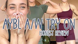 AYBL Try-on haul Honest review of the new AW athleisure releases. EMOWER OVERSIZED SCULPT