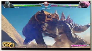 Godzilla vs Kong with Healthbars  GxK 2 TNE Trailer  Concept Game UI 8