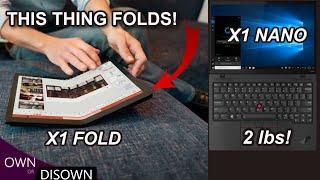 New Thinkpad X1 Nano & X1 Fold - They Look AWESOME 