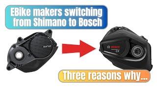 Ebike brands switching from Shimano to Bosch Bike Inventory update Ebike Access in National Forest