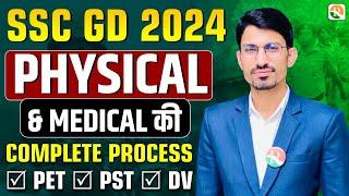 SSC GD Physical Process 2024  SSC GD Medical Process 2024  SSC GD Exam 2024  SSC GD Physical